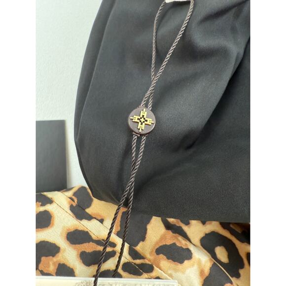 Tuckernuck x India Hicks Leopard Domino Long Sleeve Mini Dress Size M - Picture 11 of 16